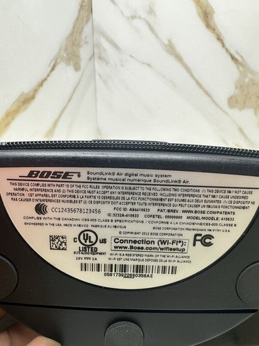 Bose SoundLink Air Digital Music System Speaker - Music Streaming No Remote