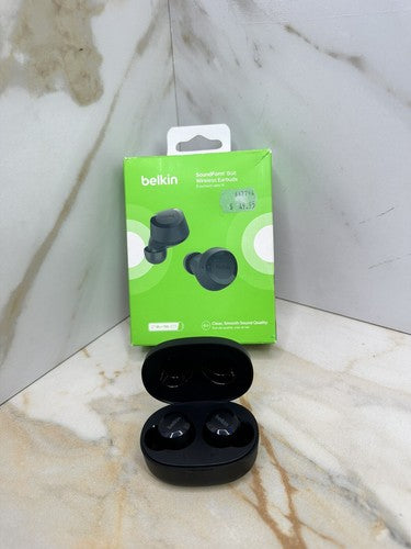 Belkin SoundForm Bolt True Wireless Earbuds Wireless earphones (BLACK)