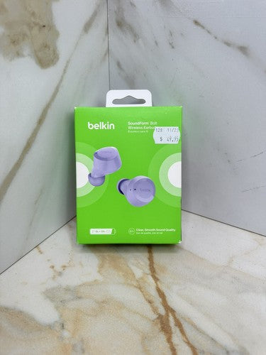 Belkin SoundForm Bolt True Wireless Earbuds Wireless earphones (WHITE)