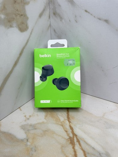 Belkin SoundForm Bolt True Wireless Earbuds Wireless earphones (BLACK)