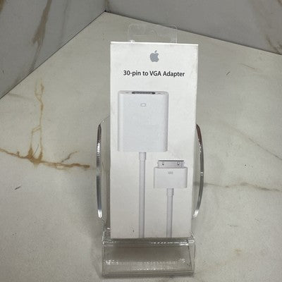 Genuine Apple A1368 MC552ZM/B 30 Pin To VGA Adapter NOS