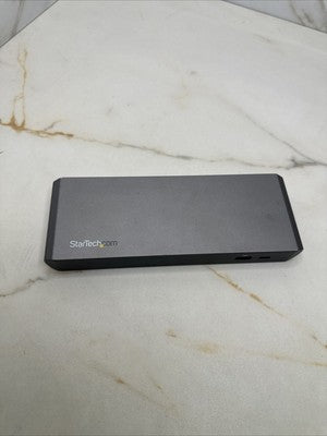 StarTech Thunderbolt 3 Dock Laptop Docking Station TB3DK2DPPD No Power Adapter