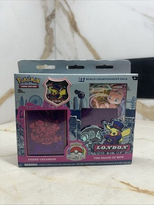 2022 Pokemon World Championships London Deck The Shape of Mew Andre Chiasson