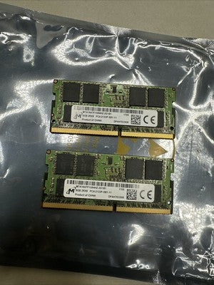 16GB KIT 2x Micron 8GB 2RX8 PC4-2133P Laptop Memory MTA16ATF1G64HZ-2G1B1