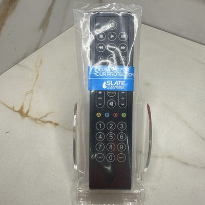 Slate Cleanable Black Smart Remote Control Slate URC8200