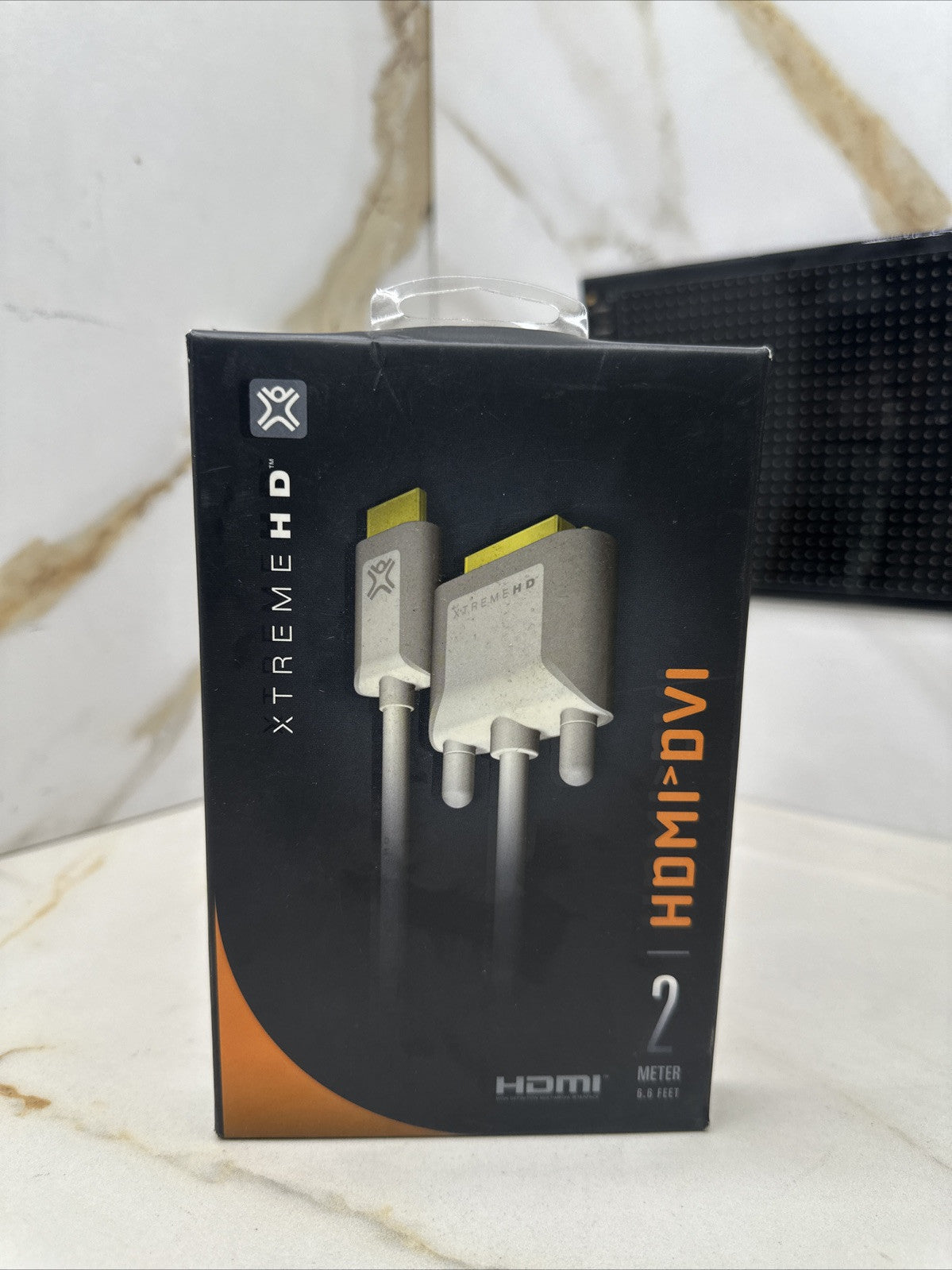 2m XTREME HD HDMI to DVI Cable 24 kt Gold Tips