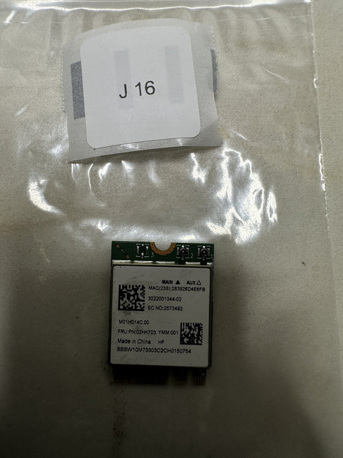 02HK703 Lenovo Wireless Card